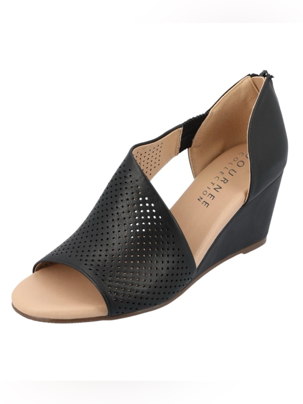 Journee Women's Comfort Foam Aretha Wedge Sandals